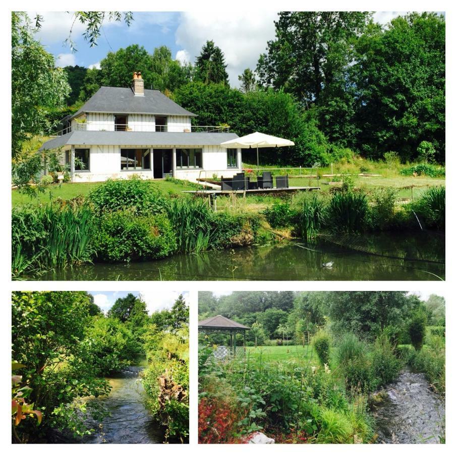 Bed and Breakfast Domaine Le Hetrey Toutainville Exterior foto